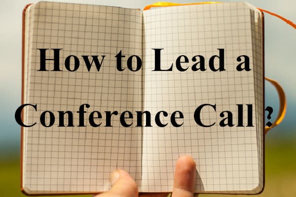 How to Lead a English Conference Call